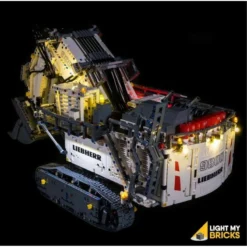 Light My Bricks - Verlichtingsset Geschikt Voor LEGO Liebherr R 9800 42100 -Building Blocks Store liebherr r 9800 2