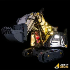 Light My Bricks - Verlichtingsset Geschikt Voor LEGO Liebherr R 9800 42100 -Building Blocks Store liebherr r 9800 5