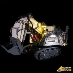 Light My Bricks - Verlichtingsset Geschikt Voor LEGO Liebherr R 9800 42100 -Building Blocks Store liebherr r 9800 6