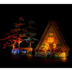 Light My Bricks - Verlichtingsset Geschikt Voor LEGO A-Frame Cabin 21338