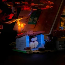 Light My Bricks - Verlichtingsset Geschikt Voor LEGO A-Frame Cabin 21338 -Building Blocks Store light my bricks verlichtingsset geschikt voor lego a frame cabin 21338 9