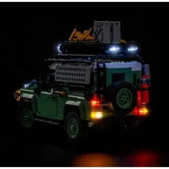 Light My Bricks - Verlichtingsset Geschikt Voor LEGO Land Rover Classic Defender 90 10317 -Building Blocks Store light my bricks verlichtingsset geschikt voor lego land rover classic defender 90 10317 4