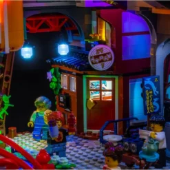 Light My Bricks - Verlichtingsset Geschikt Voor LEGO Ninjago City Markets 71799 -Building Blocks Store light my bricks verlichtingsset geschikt voor lego ninjago city markets 71799 14