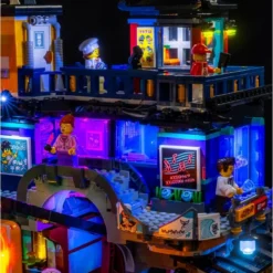 Light My Bricks - Verlichtingsset Geschikt Voor LEGO Ninjago City Markets 71799 -Building Blocks Store light my bricks verlichtingsset geschikt voor lego ninjago city markets 71799 15