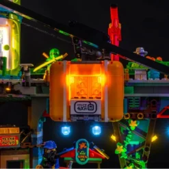 Light My Bricks - Verlichtingsset Geschikt Voor LEGO Ninjago City Markets 71799 -Building Blocks Store light my bricks verlichtingsset geschikt voor lego ninjago city markets 71799 18