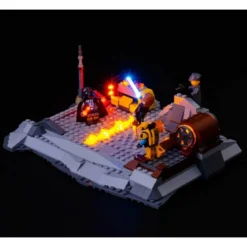 Light My Bricks - Verlichtingsset Geschikt Voor LEGO Obi-Wan Kenobi Vs. Darth Vader 75334 -Building Blocks Store light my bricks verlichtingsset geschikt voor lego obi wan kenobi vs darth vader 75334 4