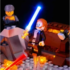 Light My Bricks - Verlichtingsset Geschikt Voor LEGO Obi-Wan Kenobi Vs. Darth Vader 75334 -Building Blocks Store light my bricks verlichtingsset geschikt voor lego obi wan kenobi vs darth vader 75334 6