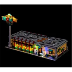 Light My Bricks - Verlichtingsset Geschikt Voor LEGO Retro Bowling Alley 910013 -Building Blocks Store light my bricks verlichtingsset geschikt voor lego retro bowling alley 910013 3