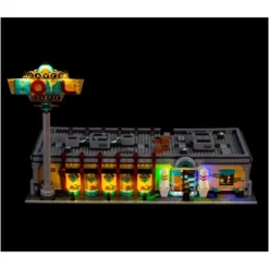 Light My Bricks - Verlichtingsset Geschikt Voor LEGO Retro Bowling Alley 910013 -Building Blocks Store light my bricks verlichtingsset geschikt voor lego retro bowling alley 910013 4