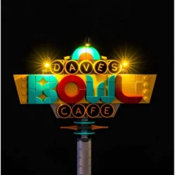 Light My Bricks - Verlichtingsset Geschikt Voor LEGO Retro Bowling Alley 910013 -Building Blocks Store light my bricks verlichtingsset geschikt voor lego retro bowling alley 910013 5