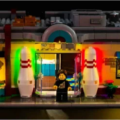Light My Bricks - Verlichtingsset Geschikt Voor LEGO Retro Bowling Alley 910013 -Building Blocks Store light my bricks verlichtingsset geschikt voor lego retro bowling alley 910013 7