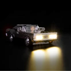 Light My Bricks - Verlichtingsset Geschikt Voor LEGO Speed Champions - 1970 Dodge Charger R/T 76912 -Building Blocks Store light my bricks verlichtingsset geschikt voor lego speed champions 1970 dodge charger rt 76912 3