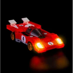 Light My Bricks - Verlichtingsset Geschikt Voor LEGO Speed Champions - 1970 Ferrari 512 M 76906 -Building Blocks Store light my bricks verlichtingsset geschikt voor lego speed champions 1970 ferrari 512 m 16906 3
