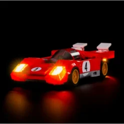 Light My Bricks - Verlichtingsset Geschikt Voor LEGO Speed Champions - 1970 Ferrari 512 M 76906 -Building Blocks Store light my bricks verlichtingsset geschikt voor lego speed champions 1970 ferrari 512 m 16906 4