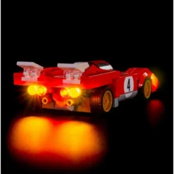 Light My Bricks - Verlichtingsset Geschikt Voor LEGO Speed Champions - 1970 Ferrari 512 M 76906 -Building Blocks Store light my bricks verlichtingsset geschikt voor lego speed champions 1970 ferrari 512 m 16906 6