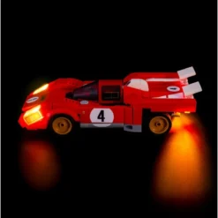 Light My Bricks - Verlichtingsset Geschikt Voor LEGO Speed Champions - 1970 Ferrari 512 M 76906 -Building Blocks Store light my bricks verlichtingsset geschikt voor lego speed champions 1970 ferrari 512 m 16906 9