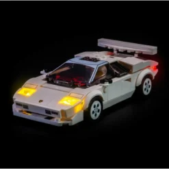 Light My Bricks - Verlichtingsset Geschikt Voor LEGO Speed Champions Lamborghini Countach 76908 -Building Blocks Store light my bricks verlichtingsset geschikt voor lego speed champions lamborghini countach 76908 3