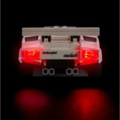 Light My Bricks - Verlichtingsset Geschikt Voor LEGO Speed Champions Lamborghini Countach 76908 -Building Blocks Store light my bricks verlichtingsset geschikt voor lego speed champions lamborghini countach 76908 9