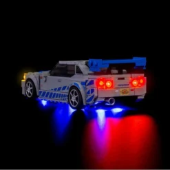 Light My Bricks - Verlichtingsset Geschikt Voor LEGO Speed Champions Nissan Skyline GT-R 76917 -Building Blocks Store light my bricks verlichtingsset geschikt voor lego speed champions nissan skyline gt r 76917 10