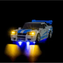 Light My Bricks - Verlichtingsset Geschikt Voor LEGO Speed Champions Nissan Skyline GT-R 76917 -Building Blocks Store light my bricks verlichtingsset geschikt voor lego speed champions nissan skyline gt r 76917 3
