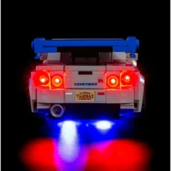 Light My Bricks - Verlichtingsset Geschikt Voor LEGO Speed Champions Nissan Skyline GT-R 76917 -Building Blocks Store light my bricks verlichtingsset geschikt voor lego speed champions nissan skyline gt r 76917 7
