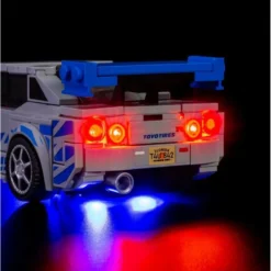 Light My Bricks - Verlichtingsset Geschikt Voor LEGO Speed Champions Nissan Skyline GT-R 76917 -Building Blocks Store light my bricks verlichtingsset geschikt voor lego speed champions nissan skyline gt r 76917 8