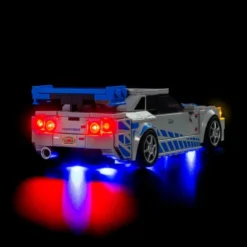 Light My Bricks - Verlichtingsset Geschikt Voor LEGO Speed Champions Nissan Skyline GT-R 76917 -Building Blocks Store light my bricks verlichtingsset geschikt voor lego speed champions nissan skyline gt r 76917 9