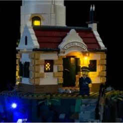 Light My Bricks - Verlichtingsset Geschikt Voor LEGO Gemotoriseerde Vuurtoren - 21335 -Building Blocks Store lighthouse 5
