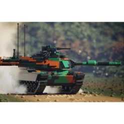 M1A2 Abrams - Main Battle Tank In NATO Camouflage -Building Blocks Store m1a2 abrams main battle tank 4