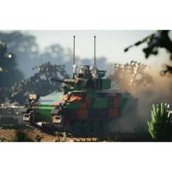 M2A3 Bradley – Infantry Fighting Vehicle In NATO Camouflage -Building Blocks Store m2a3 bradley infantry fighting vehicle in nato camouflage 4