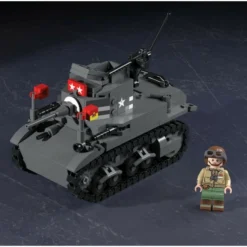 General Patton's M3 Stuart 5 General Patton's M3 Stuart -Building Blocks Store m3 stuart 2