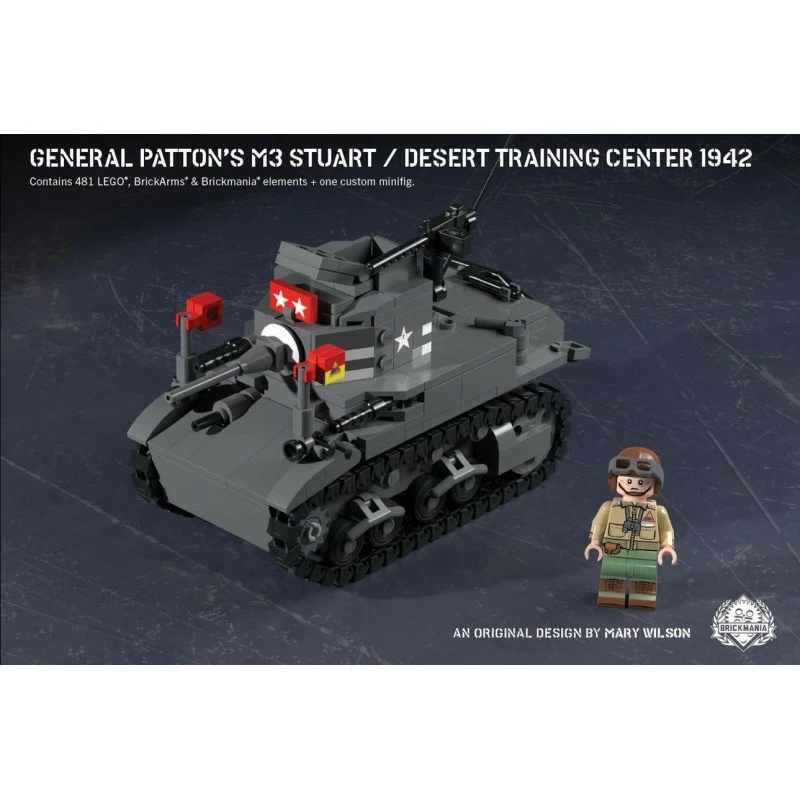 General Patton's M3 Stuart 1 General Patton's M3 Stuart