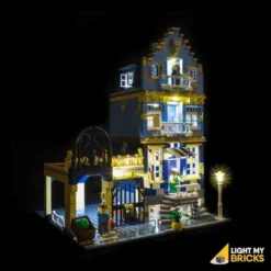 Light My Bricks - Verlichtingsset Geschikt Voor LEGO Market Street 10190