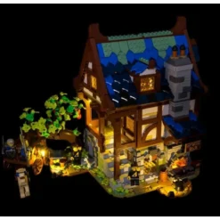 Light My Bricks - Verlichtingsset Geschikt Voor LEGO Medieval Blacksmith 21325 -Building Blocks Store medieval blacksmith 3