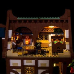 Light My Bricks - Verlichtingsset Geschikt Voor LEGO Medieval Blacksmith 21325 -Building Blocks Store medieval blacksmith 4