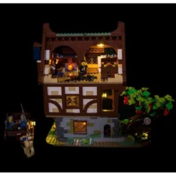 Light My Bricks - Verlichtingsset Geschikt Voor LEGO Medieval Blacksmith 21325 -Building Blocks Store medieval blacksmith 5