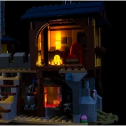 Light My Bricks - Verlichtingsset Geschikt Voor LEGO Middeleeuws Kasteel - 31120 -Building Blocks Store middeleeuws kasteel 5