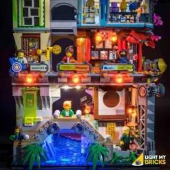 Light My Bricks - Verlichtingsset Geschikt Voor LEGO Ninjago City 70620 -Building Blocks Store ninjago city 3
