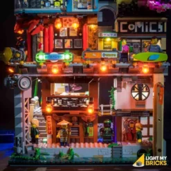 Light My Bricks - Verlichtingsset Geschikt Voor LEGO Ninjago City 70620 -Building Blocks Store ninjago city 4