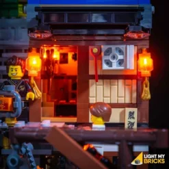 Light My Bricks - Verlichtingsset Geschikt Voor LEGO Ninjago City Docks 70657 -Building Blocks Store ninjago city docks 2