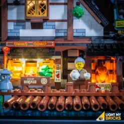 Light My Bricks - Verlichtingsset Geschikt Voor LEGO Ninjago City Docks 70657 -Building Blocks Store ninjago city docks 3