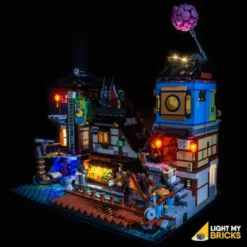 Light My Bricks - Verlichtingsset Geschikt Voor LEGO Ninjago City Docks 70657 -Building Blocks Store ninjago city docks 5