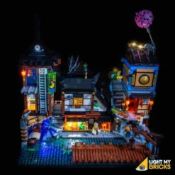 Light My Bricks - Verlichtingsset Geschikt Voor LEGO Ninjago City Docks 70657 -Building Blocks Store ninjago city docks 7