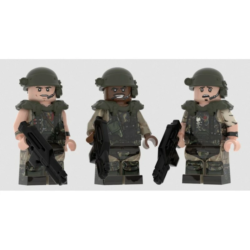 Offworld Dragoon Custom Minifig Pack 1 Offworld Dragoon Custom Minifig Pack