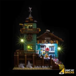 Light My Bricks - Verlichtingsset Geschikt Voor LEGO Old Fishing Store 21310 -Building Blocks Store old fishing store 5