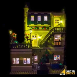 Light My Bricks - Verlichtingsset Geschikt Voor LEGO Parisian Restaurant 10243 -Building Blocks Store parisian restaurant 2