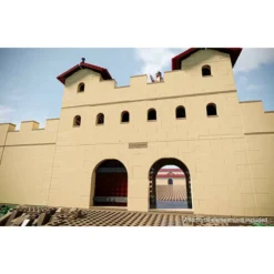 Porta - Roman Fort Gatehouse -Building Blocks Store porta 3