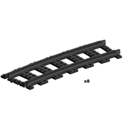 BrickTracks - R120 Bochten Set