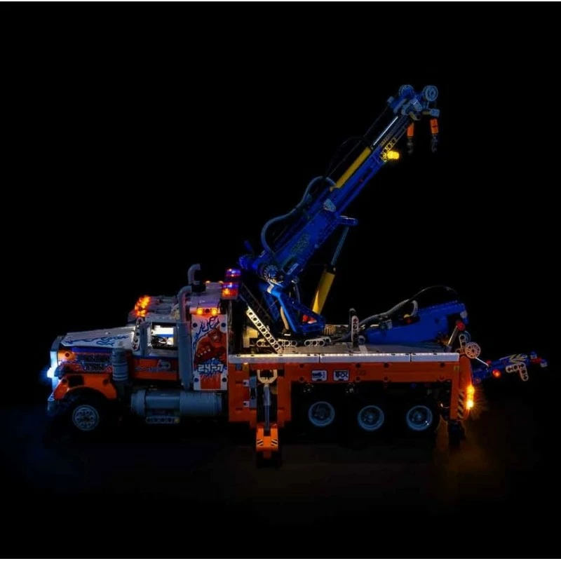 Light My Bricks - Verlichtingsset Geschikt Voor LEGO Robuuste Sleepwagen - 42128 3 Light My Bricks - Verlichtingsset Geschikt Voor LEGO Robuuste Sleepwagen - 42128 - Image 3