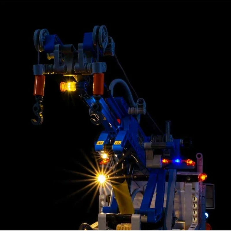 Light My Bricks - Verlichtingsset Geschikt Voor LEGO Robuuste Sleepwagen - 42128 4 Light My Bricks - Verlichtingsset Geschikt Voor LEGO Robuuste Sleepwagen - 42128 - Image 4